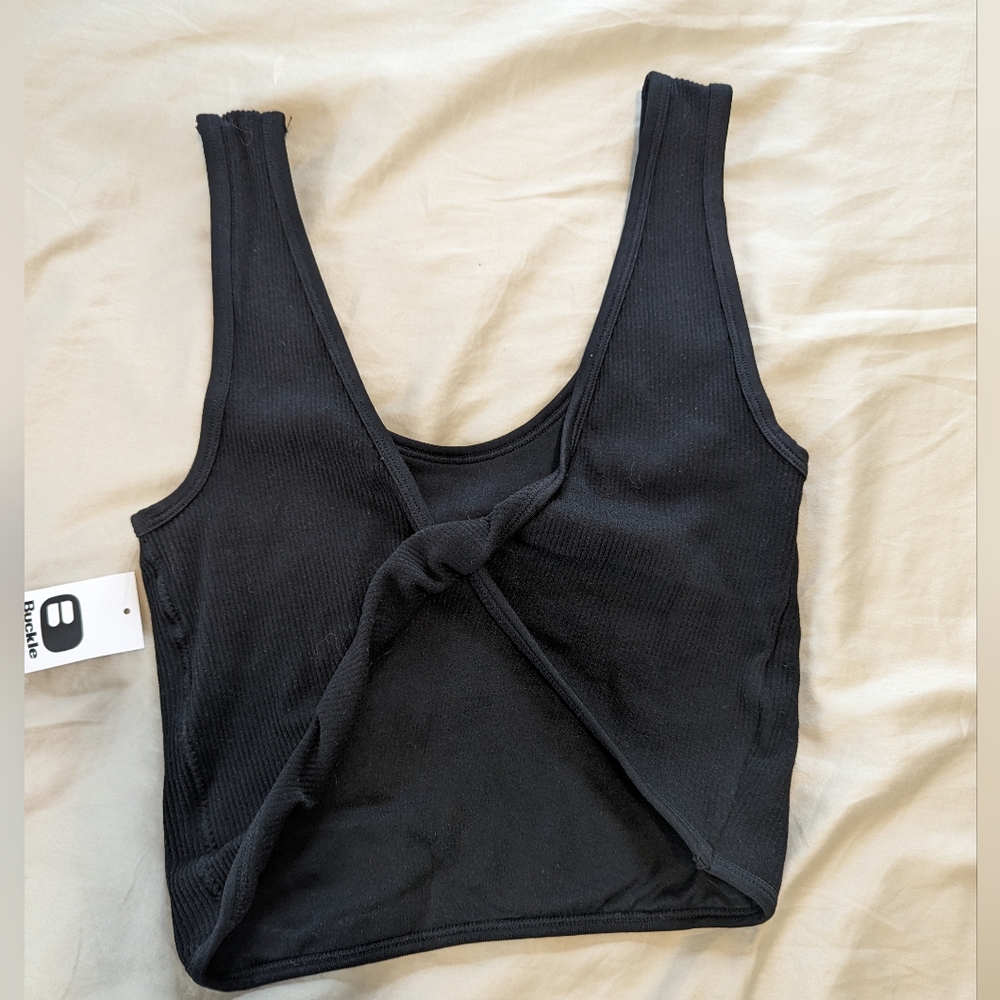 BKE Essentials Twisted Back Stretch Brami